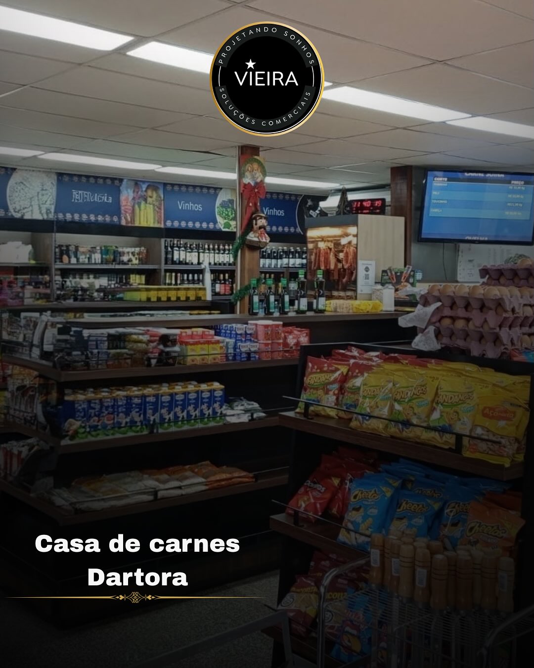 Projeto comercial Vieira